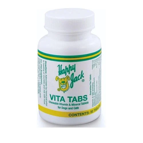 Vita-Tabs 50/Bottle Liver Flavored, Chewable