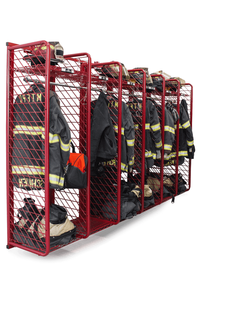 Wall Mounted Red Rack 18"/20"/24"