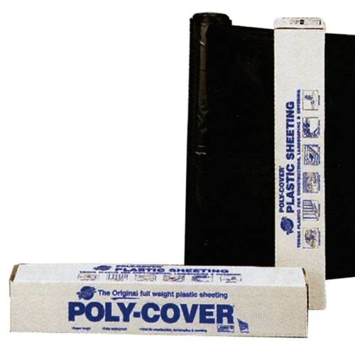 Warp's Hydroponic Film 20'X100 6 Mil Black