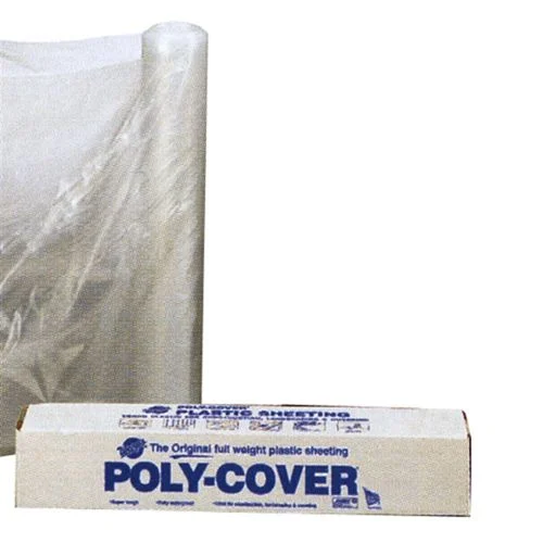 Warp's Poly-Cover Clear Plastic 10' X 100' 3 mil Thickness