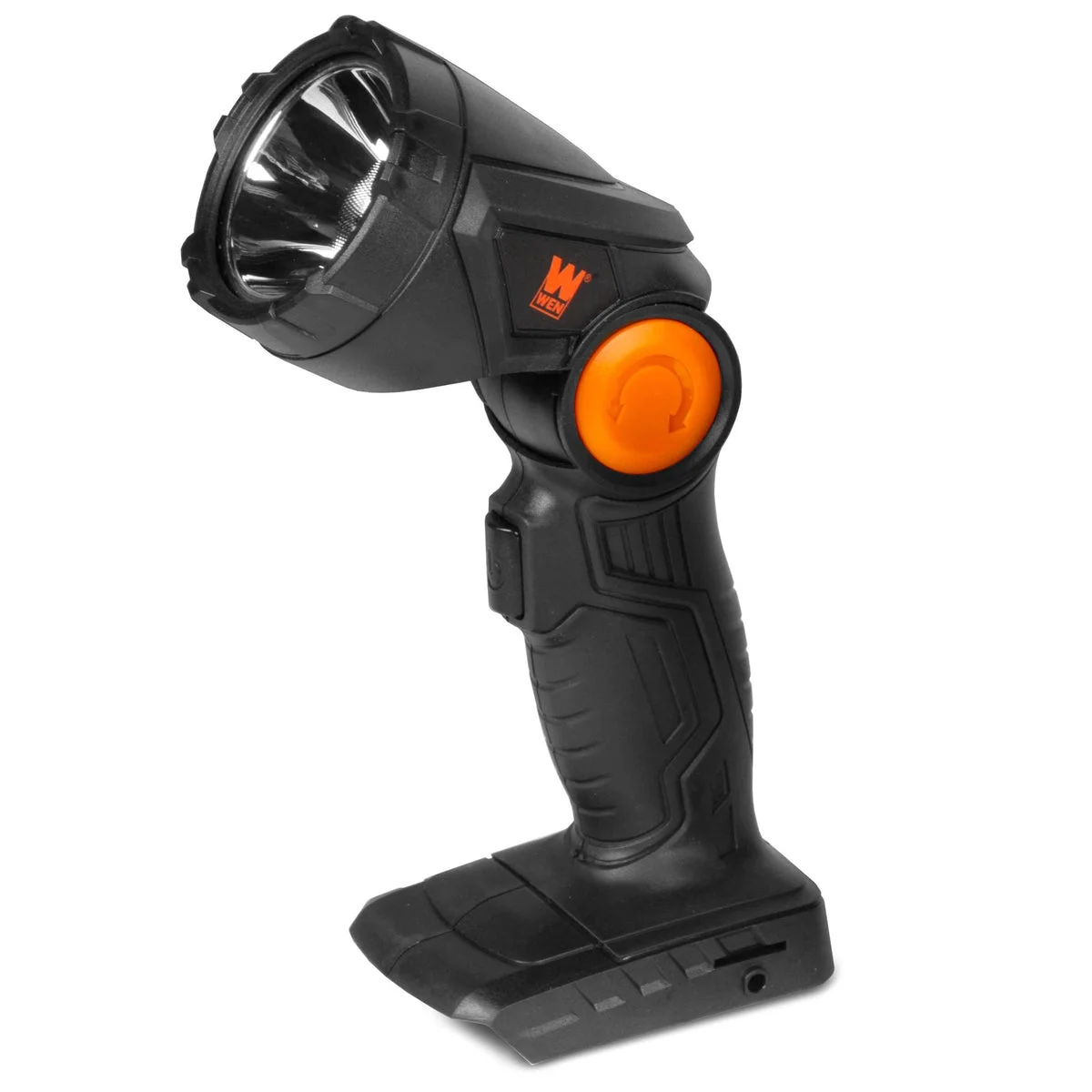 WEN 20817BT 20V Max Cordless 180-Lumen Handheld LED Work Light and Flashlight with Pivoting Head (Tool Only – Battery Not Included)