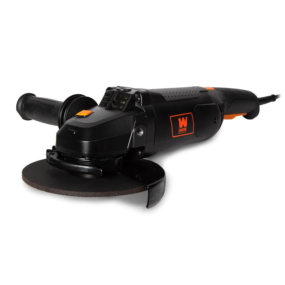 WEN 94487 15-Amp 7-Inch Angle Grinder with Reversible Handle