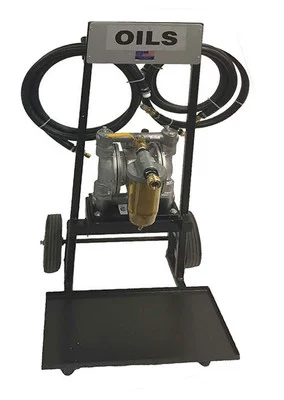 Wen Industries WEN201TS Mobile Fluid Transfer System w/ 12V Pump, USA Made
