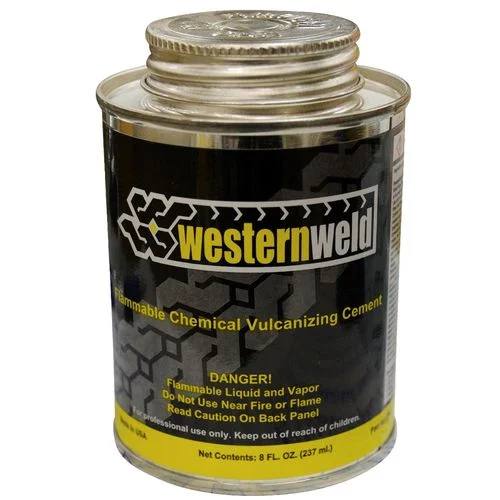 Western Weld Fast Dry Clear Chemical Vulcanizing Cement (8 oz.)
