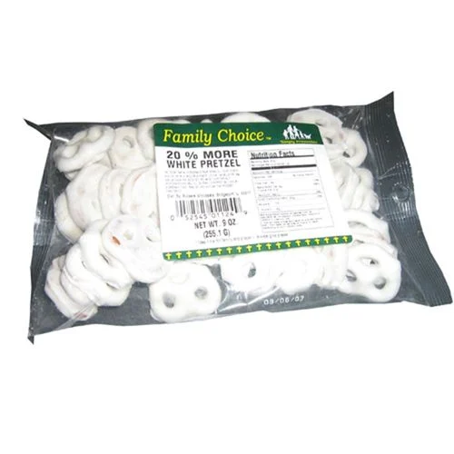 WHITE PRETZELS