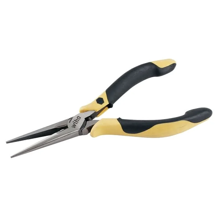 Wiha 32762 ESD Long Nose Pliers With Return Spring