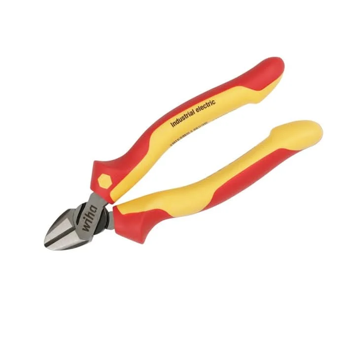 Wiha 32929 Insulated Industrial Diagonal Cutters, 8 in.