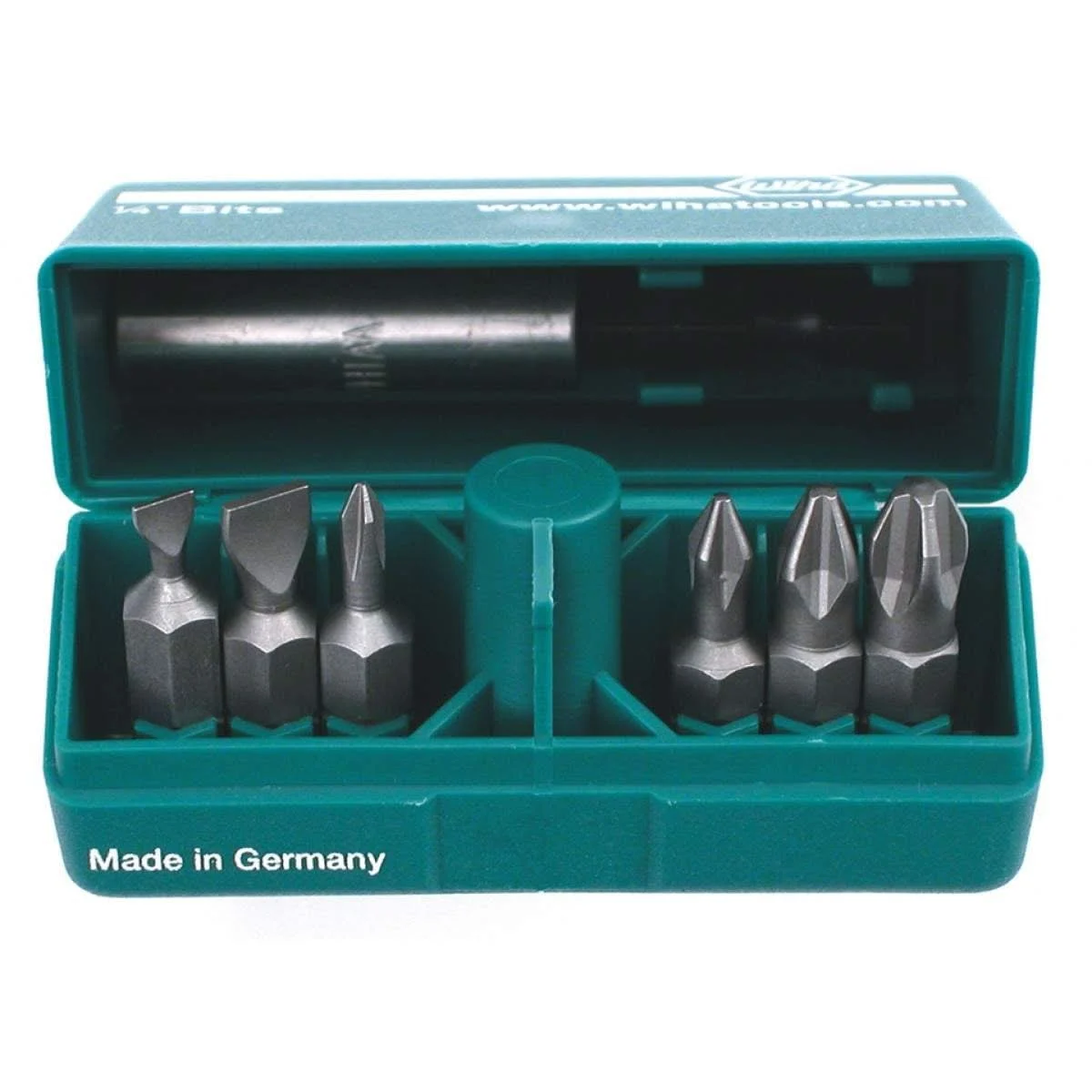 Wiha 71198 Slotted/Phillips Insert Bits Pokitpak