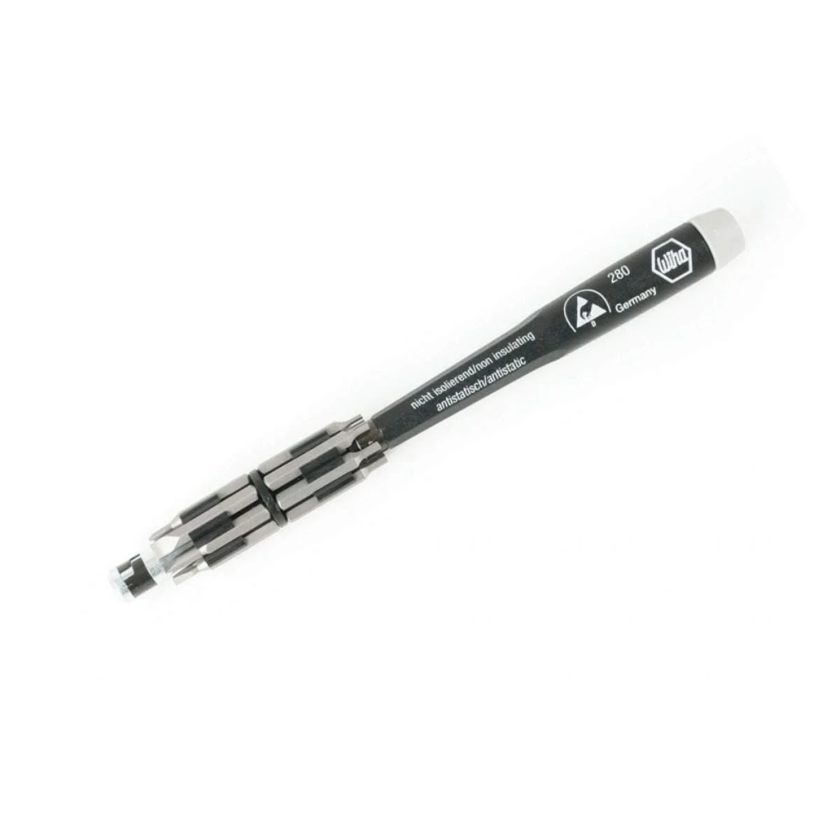 Wiha 75094 System 4 ESD Safe Slotted/Phillips/Hex Inch Micro Bit Set