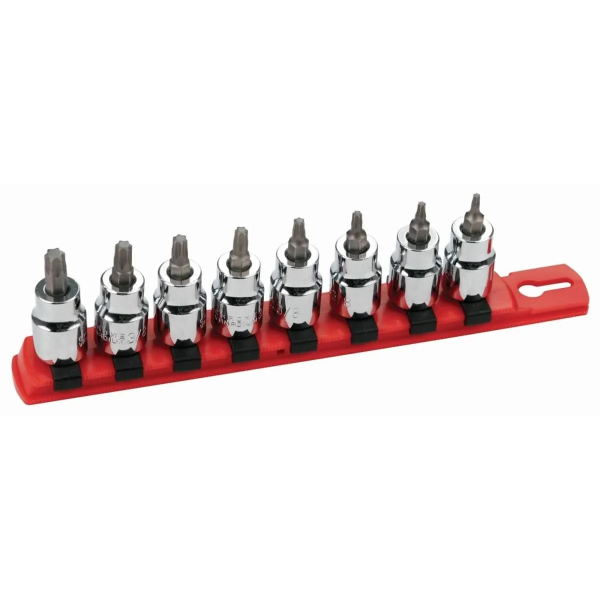 Wiha 76395 Torx Bit Socket 3/8" Square Drive T9-T40 8 Piece Set