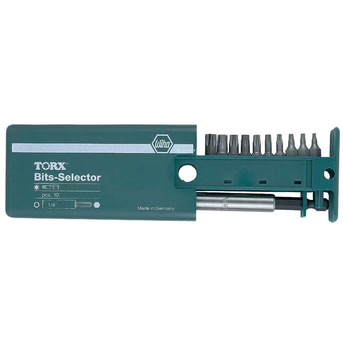 Wiha 79247 Security Torx Bit Selector Set with Magnetic 1/4" Bit Holder
