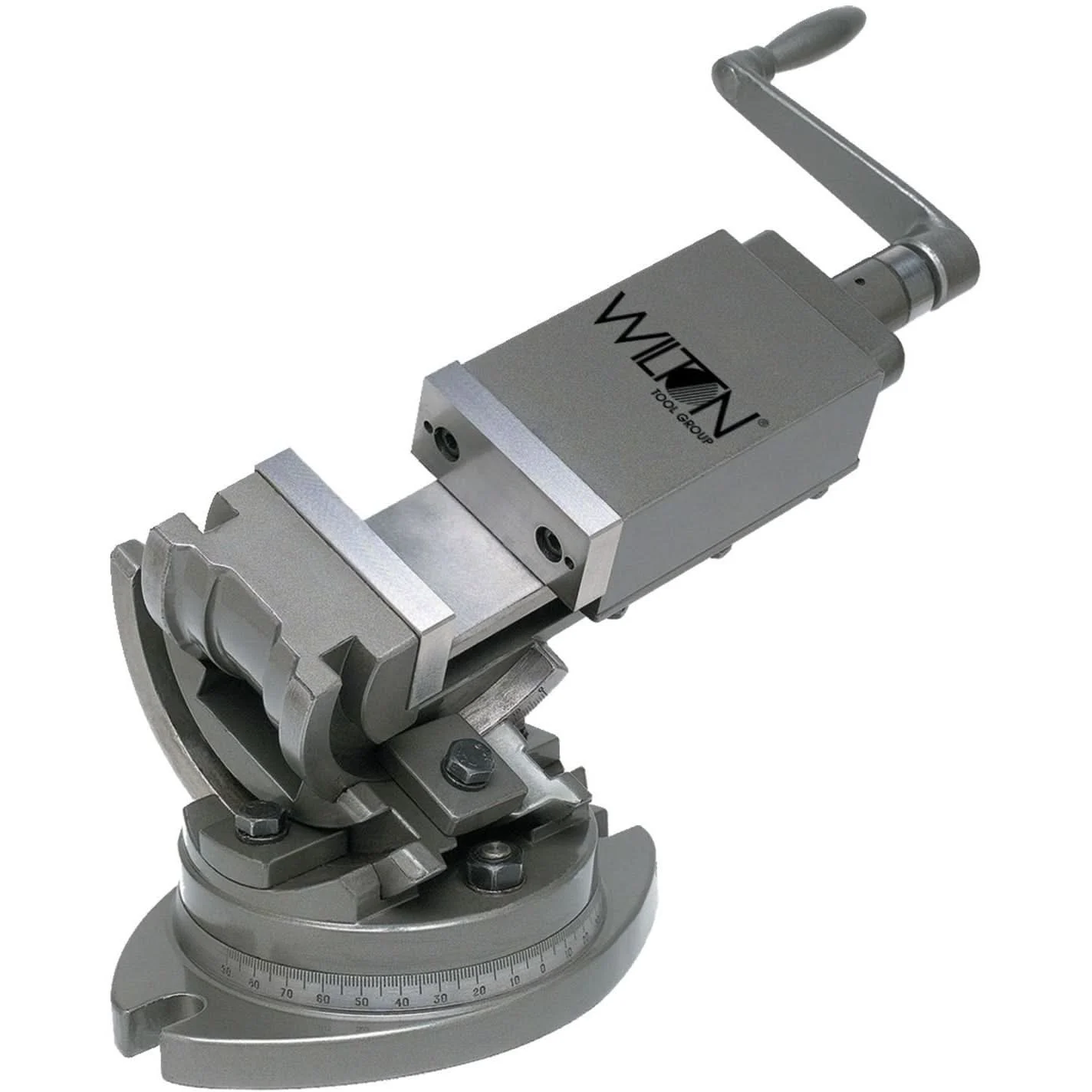 Wilton 11803 3-Axis Precision Tilting Vise 5" Jaw Width, 1-3/4" Depth