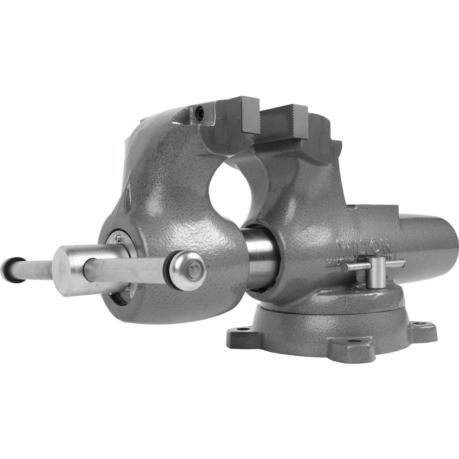 Wilton 28833 Machinist 6 Jaw Round Channel Vise with Swivel Base