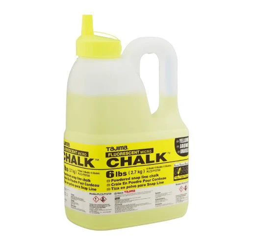Yellow Fluorescent Micro Chalk (5 Pack)