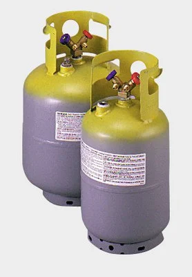 Yellow Jacket DOT R-134a Blue Recovery Tank, 50 lb Capacity (95026)