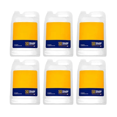 Yellow Jacket Gallon of Vacuum Oil, 6 Pack Case for HVAC Systems (93096)