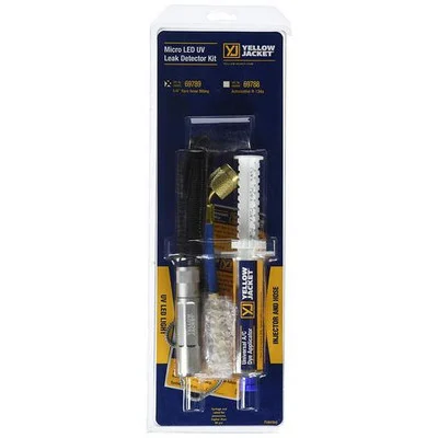 Yellow Jacket Micro UV LED and Dye Kit for Automotive A/C Systems (69788)