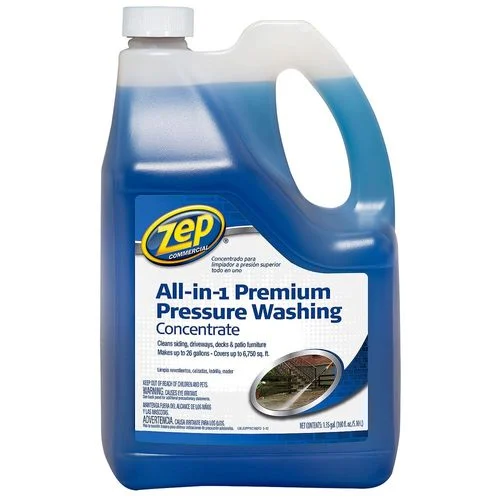 Zep All-in-1 Pressure Washing Concentrate, 160 Oz.