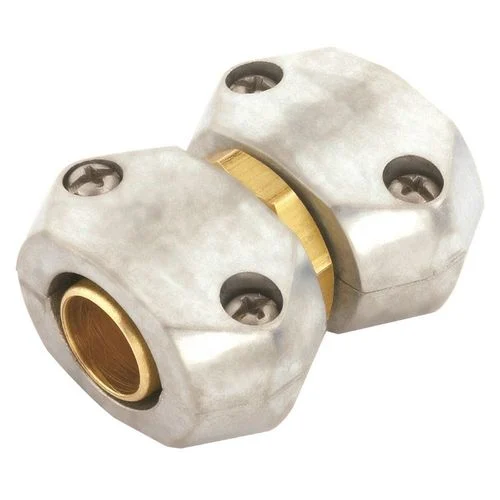 Zinc Hose Coupler, Fits 5/8 In. and 3/4 In. Hose